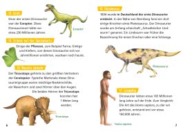 Innenansicht von „Dinosaurier. 100 erstaunliche Tatsachen“