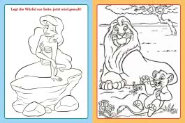 Disney Kreative Beschäftigung: Mein supertolles Brettspiel-Buch
