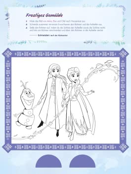 Innenansicht von „Disney Die Eiskönigin: Große Helden - Kleine Künstler: Mein Eiskönigin-Mitmachspaß“