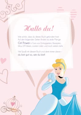 Disney Prinzessin: Girl Power - Eintragbuch