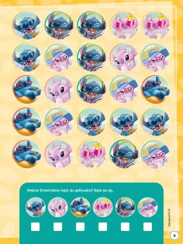 Innenansicht von „Disney Stitch: Mein kunterbuntes Spaßbuch“