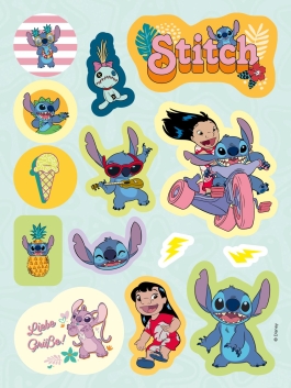 Innenansicht von „Stitch: Mein lustiges Stickerbuch“