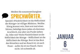 Du bist auch so'n Kalender! Torsten Sträter Tageskalender 2023