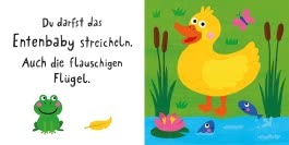 Du darfst die Katze streicheln 