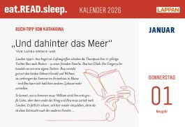 eat.READ.sleep Tageskalender 2026