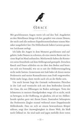 Innenansicht von „Echoes of Damnation“