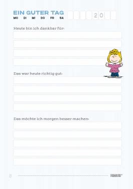 Peanuts Geschenkbuch: Ein guter Tag 