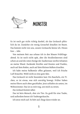 Innenansicht von „Ein Huhn kommt selten allein“