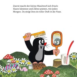 Innenansicht von „Ein Tag mit dem kleinen Maulwurf“