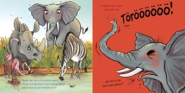 Innenansicht von „Elefant will durch die Wand“