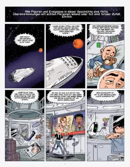 Innenansicht von „Elon und Jeff on Mars“