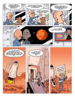 Innenansicht von „Elon und Jeff on Mars“