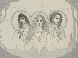 Innenansicht von „Empire of Burning Shadows“