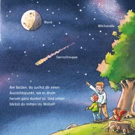 Innenansicht von „Entdecke den Weltraum“