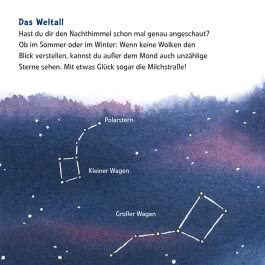 Innenansicht von „Entdecke den Weltraum“