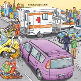 Maxi Pixi 487: Entdecke die Rettungsfahrzeuge