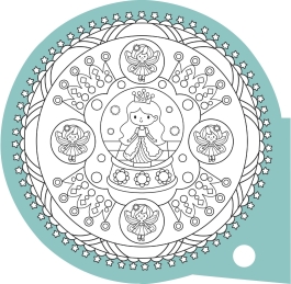Innenansicht von „Feen-Mandalas“