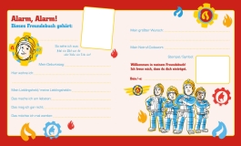 Innenansicht von „Feuerwehrmann Sam: Mein cooles Freundebuch“