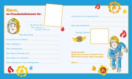 Innenansicht von „Feuerwehrmann Sam: Mein cooles Freundebuch“