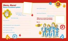 Innenansicht von „Feuerwehrmann Sam: Mein cooles Freundebuch“