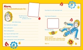 Innenansicht von „Feuerwehrmann Sam: Mein cooles Freundebuch“