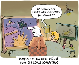 Innenansicht von „Fiese Bilder - Buchausgabe 2026“