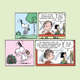 Peanuts Geschenkbuch: Frohe Ostern wünschen Snoopy und die Peanuts!