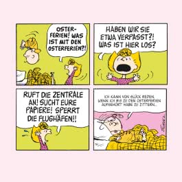 Peanuts Geschenkbuch: Frohe Ostern wünschen Snoopy und die Peanuts!