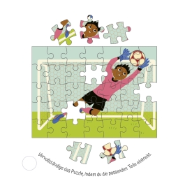 Innenansicht von „Fußball-Rätselspaß “