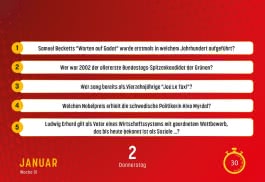Gefragt Gejagt – Tagesabreißkalender 2025