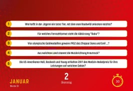 Gefragt Gejagt – Tageskalender 2024