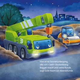 Maxi Pixi 485: Gute Nacht, kleiner Bagger!