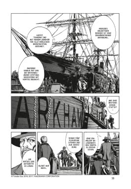 H.P. Lovecraft Manga: Berge des Wahnsinns 1