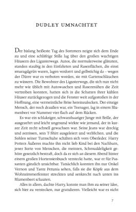 Innenansicht von „Harry Potter und der Orden des Phönix“