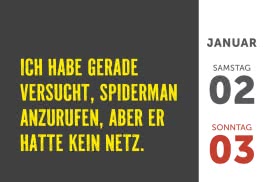 Innenansicht von „HAU RAUS! Daily Dad Jokes 2027“