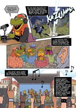 Innenansicht von „Heavysaurus - Der Comic 2“