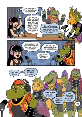 Innenansicht von „Heavysaurus - Der Comic 2“