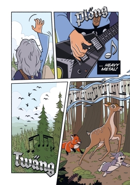 Innenansicht von „Heavysaurus - Der Comic“