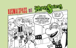 Innenansicht von „HeavySaurus Countdown“