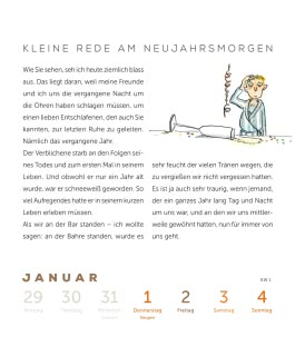 Heinz Erhardt – Literarischer Wochenkalender 2026