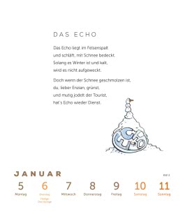 Heinz Erhardt – Literarischer Wochenkalender 2026