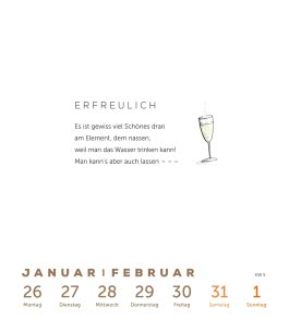 Heinz Erhardt – Literarischer Wochenkalender 2026