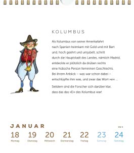 Innenansicht von „Heinz Erhardt – Literarischer Wochenkalender 2027“