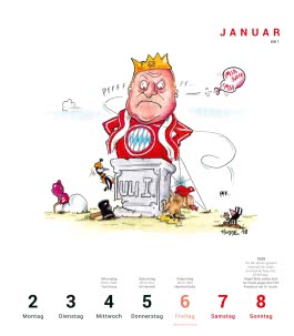 Hier lebt der Fußball! – kicker-Wochenkalender 2023