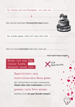 Sweet Memories: Hochzeit