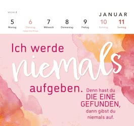 I burn for you - Romance-Postkartenkalender 2026