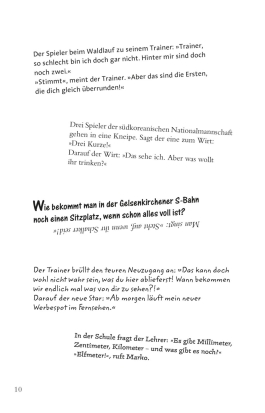 Ich schieß mich weg! Die besten Fußballwitze, Sprüche und Scherzfragen