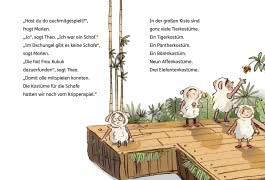 Theo und Marlen im Dschungel