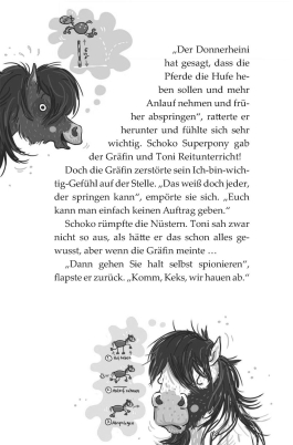 Innenansicht von „Immer den Nüstern nach!“