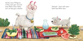 Innenansicht von „Immer Drama mit dem Lama!“